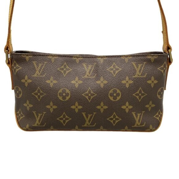 LOUIS VUITTON Trotteur Monogram Shoulder Bag Monogram Canvas 581-061625 - Picture 2 of 14